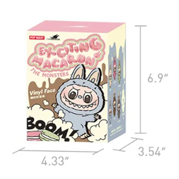 AUTHENTIC POP MART Exciting Macaron Labubu - GUARANTEED Soymilk - Picture 5 of 6